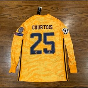 2020 Real Madrid Goalkeeper Soccer Jersey COURTOIS